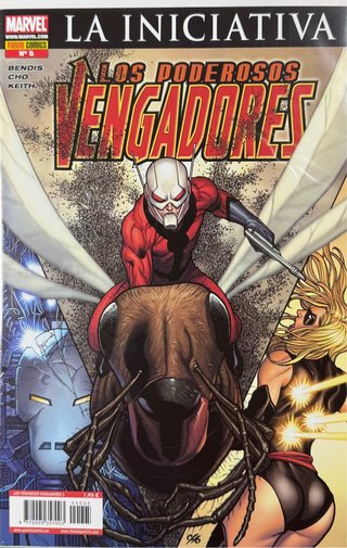 Comic Poderosos Vengadores #5 Panini 2008