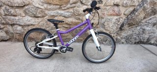 Bicicleta infantil Woom 4 20" morada