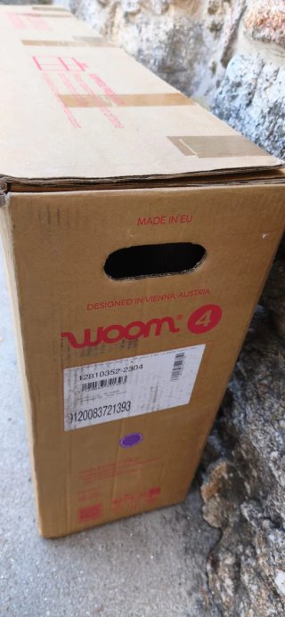 Bicicleta infantil Woom 4 20" morada