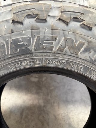 Ruedas Toyo 235/85/16 Todoterreno