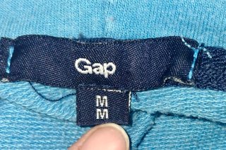 Sudadera GAP con capucha azul