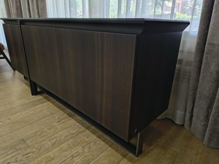 Aparador Natuzzi Italia Madera Oscura