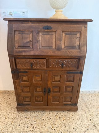 Mueble vintage madera y metal