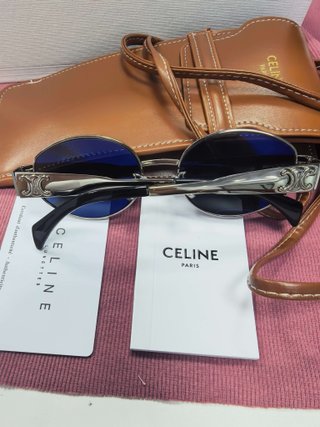 Gafas de sol Celine Plata y Marrón