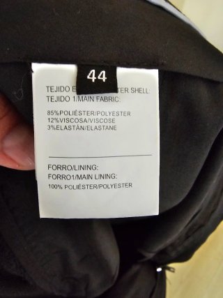 Traje Di Bye Corte Inglés Negro