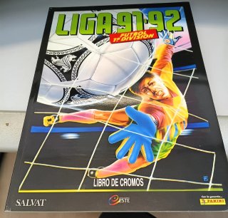 Álbum Cromos Liga 91-92 Fútbol 1ª División