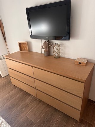 Cassettiere Malm Ikea in legno