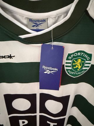 Camiseta Sporting CP 2002/2003 Reebok Talla L