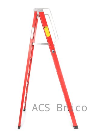 Escalera Fibra Tijera 2x6 - 1,71 Metros - 10402 - Mader