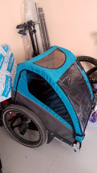 Carrito doble para bici Prophete (alemán) con acce