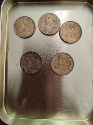 Monedas 1 Peseta (1937)