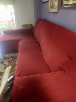 Funda sofá 2 plazas y chaiselongue  Esta nuevo