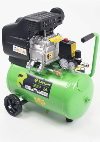 Compresor de Aire 24L - 1,50 Hp - 37128 - Saurium