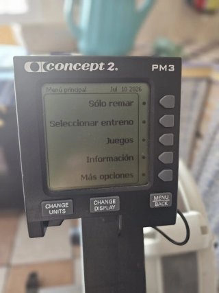 Máquina de remo profesional