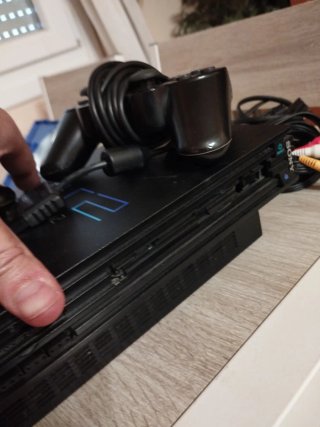 Consola PS2 Negra + 3 Juegos y Mandos