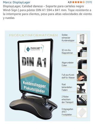 Soporte DisplayLager Wind-S