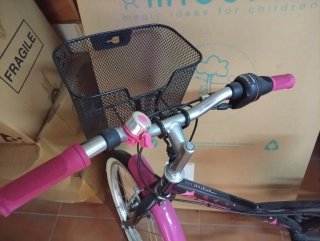 Bicicleta niña rosa B'TWIN