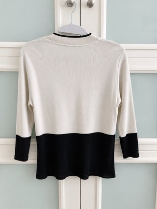 Jersey Massimo Dutti bicolor Talla S