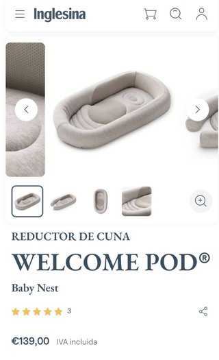 Inglesina Welcome Pod Nido Bebé