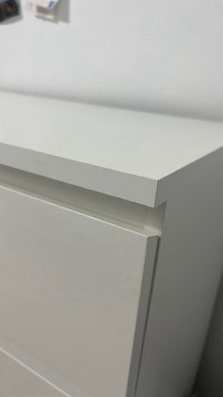 IKEA Cómoda blanca 4 cajones