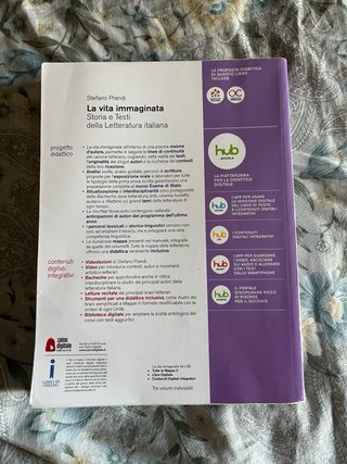 La vita immaginata. Storia e testi della letter...