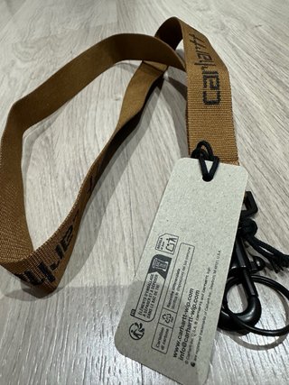 Lanyard Carhartt Marrón