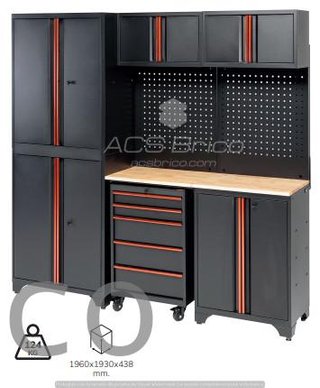 Conjunto Taller 3 Módulos S/Madera Alyco Orange 129790