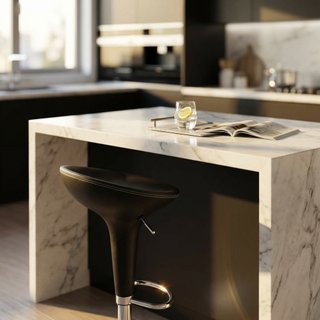 Sgabello Bar Regolabile 58-78cm Girevole Nero