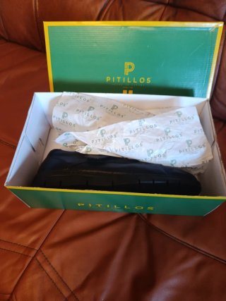 Zapatos Pitillos caballero negros a estrenar