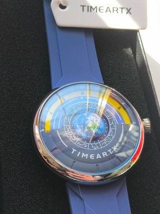 Orologio Uomo effetto spazio futuristico nuovo