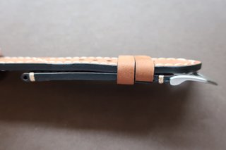 Correa 24mm piel gruesa Marrón Diseño para Panerai