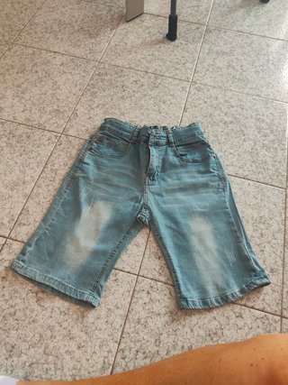 Pantaloncini jeans ragazzo con coulisse