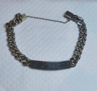 Pulsera esclava de plata