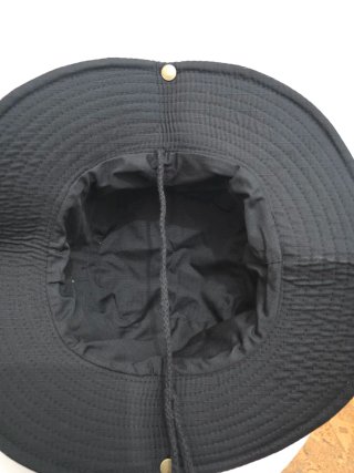 Sombrero Carhartt Negro Ala Ancha
