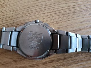 Reloj Citizen Titanium Cronógrafo Azul