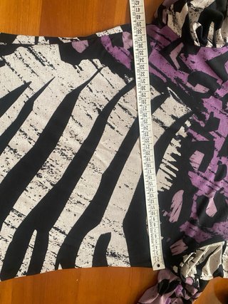 Vestido Mango Estampado Animal Print Talla M