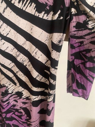 Vestido Mango Estampado Animal Print Talla M