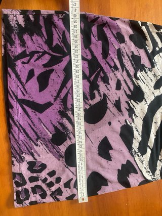 Vestido Mango Estampado Animal Print Talla M