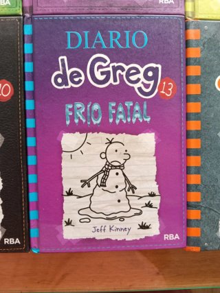 Colección salteada de los libros "Diario de greg"