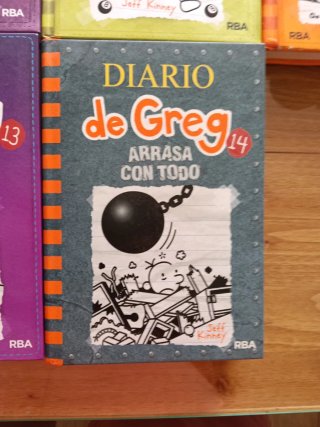 Colección salteada de los libros "Diario de greg"