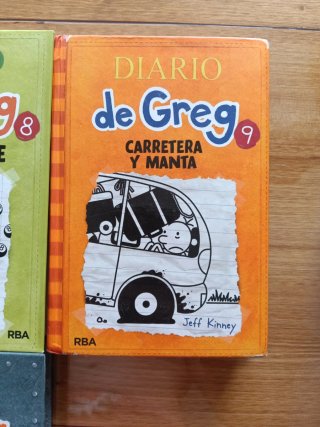 Colección salteada de los libros "Diario de greg"