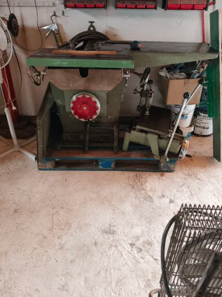 Máquina de carpintería combinada