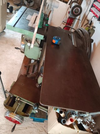 Máquina de carpintería combinada