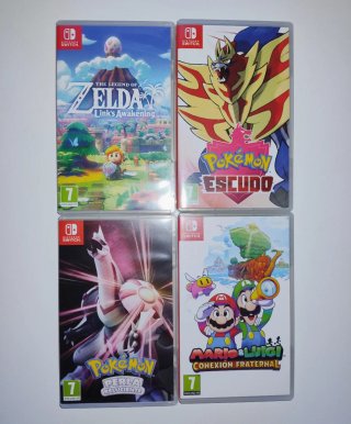 Confezione da 4 giochi Nintendo Switch