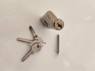 Bombín Cerradura Inther Nuevo + 3 Llaves + Tornill