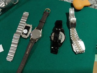 Solo venta persona Lote de 9 Relojes