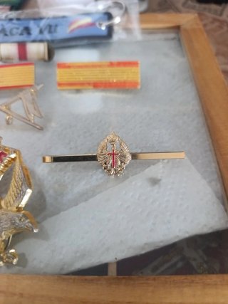 Lote insignias y pasadores militares