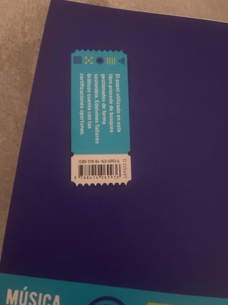 Libro Música y Danza 4 Primaria Edelvives