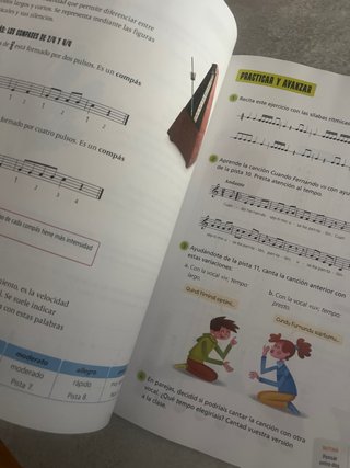 Libro Música y Danza 4 Primaria Edelvives