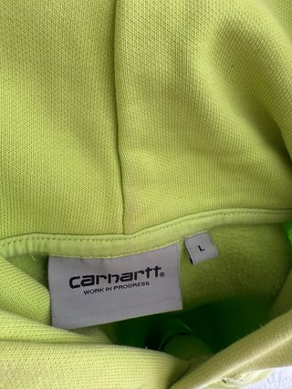 Sudadera Carhartt Amarilla Talla L
